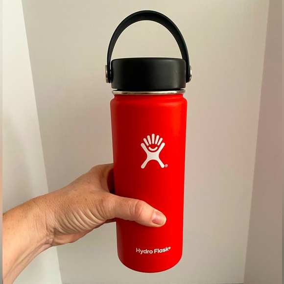 Hydro Flask Accessories Hydroflask Insulated Cherry Ketchup Red Nearly New Poshmark